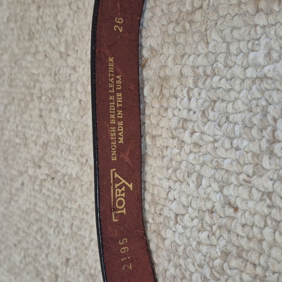 Tory Leather Horse Show Belt Kids - Picture 2 of 4